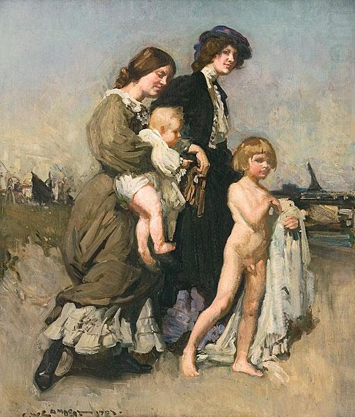 George Washington Lambert The Bathers china oil painting image